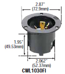 CWL1030FI - Inlets Locking Devices 30 / 40 Amp image