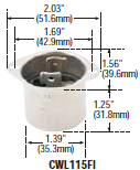 CWL115FI - Inlets Locking Devices 15 / 20 Amp image