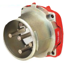 Meltric DS 100C Amp Decontractor Series Switch Rated Metal Inlet (Male) photo